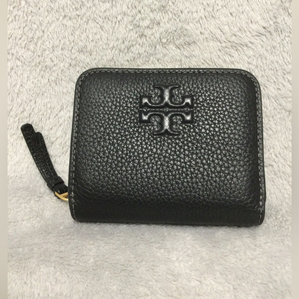Tory Burch Black Leather Wallet